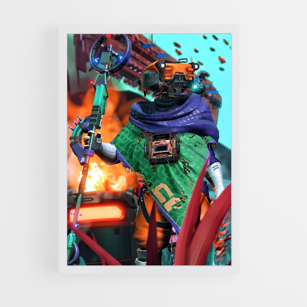 Poster Space Invader – affiche No man sky (vue 3)